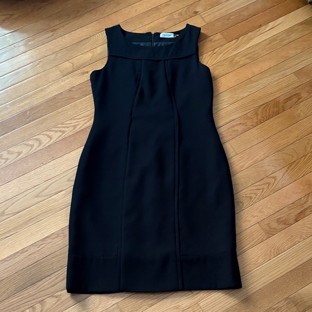 Calvin Klein Black Midi Dress